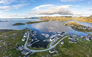 Fishing village Gjesvaer, Mageroya