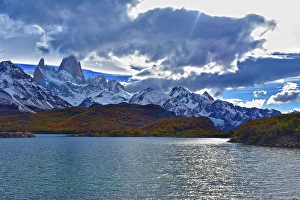 Category Mountain Landscapes Prints: Fitz Roy El Chalten Santa Cruz