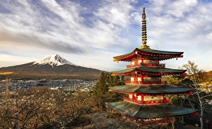 Five-storey pagoda, Chureito Pagoda