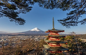 Five-storey pagoda, Chureito Pagoda