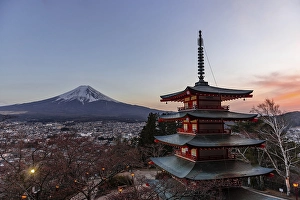 Five-storey pagoda, Chureito Pagoda