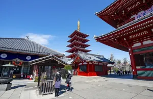 Five-story pagoda, Buddhist temple complex