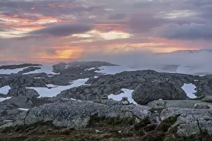 Category Mountain Landscapes Prints: Fjell landscape at Lysefjord, Rogaland province