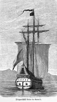 Flagship of Vasco de Gama, historic discoveries by ship
