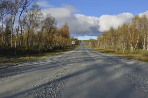Flatruet in sweden in the fall. Flatruet in sweden