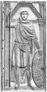 Flavius Aetius, 391-454, a Roman general of the Western Roman Empire
