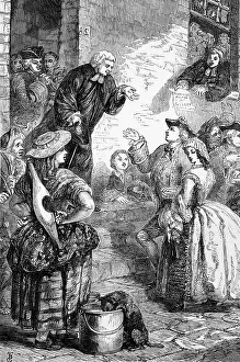 Fleet marriages, which took place in or around London's Fleet Prison