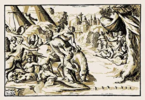 Flight of Cloelia, 16th century