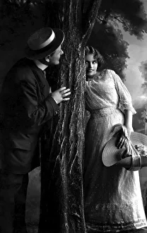 Flirt, historic photograph, around 1919