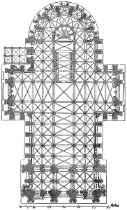 Floor plan of Koelln Cathedral