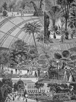 The Flora Garden in Berlin, Charlottenburg