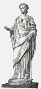 Flora, goddess of flowers, Roman mythology