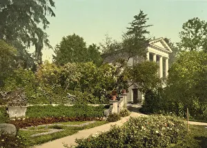 The Flora Temple in the Park of Woerlitz