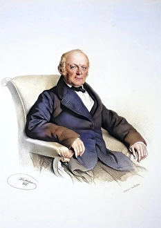 Historical Photo Prints: Florian Robert (1794-1870), Austrian industrialist