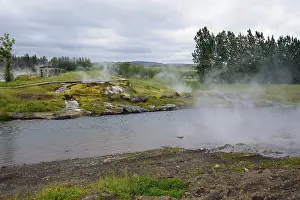 Fludir, geothermal area, Iceland