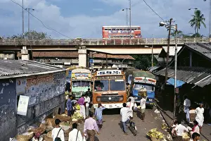 Fly Over bridge over Congested roads