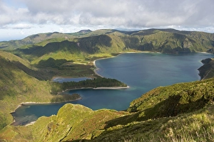 Fogo crater lake, Sao Miguel, Azores