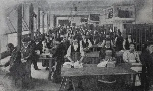 Folding the Berliner Lokal-Anzeiger