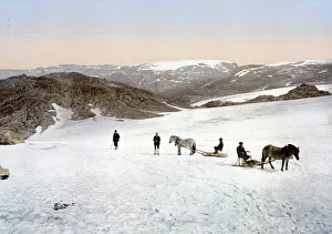 Folgefond glacier, Hardangerfjord