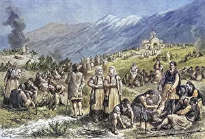 Folk festival at the end of Lent in Thebes