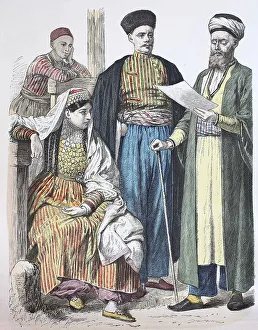 Folk traditional costume, clothing