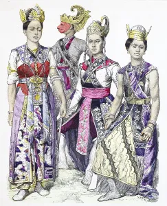 Folk traditional costume, clothing