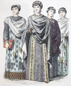 Folk traditional costume, clothing
