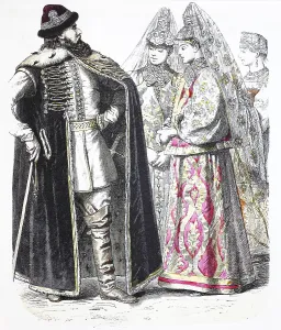 Folk traditional costume, clothing