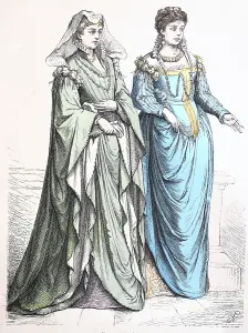 Folk traditional costume, clothing