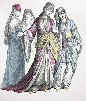 Folk traditional costume, clothing