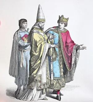 Folk traditional costume, clothing
