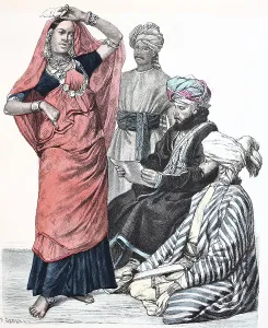 Folk traditional costume, clothing