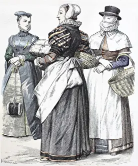 Folk traditional costume, clothing