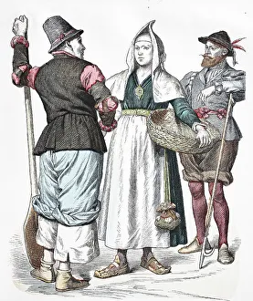 Folk traditional costume, clothing
