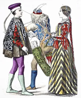 Folk traditional costume, clothing