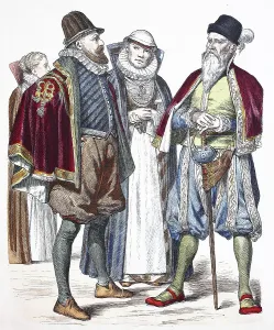 Folk traditional costume, clothing