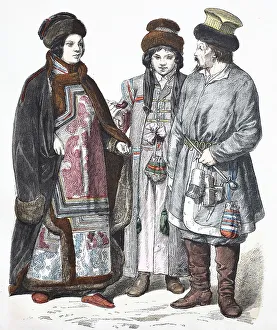 Folk traditional costume, clothing