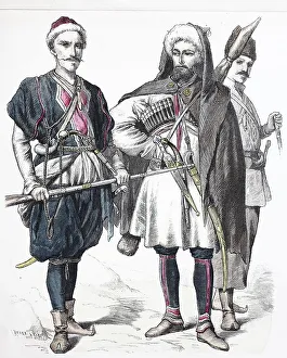 Folk traditional costume, clothing