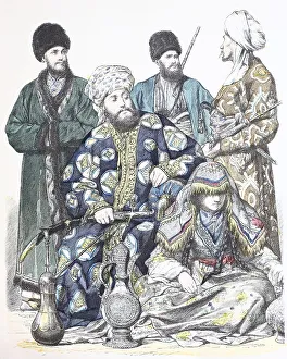 Folk traditional costume, clothing