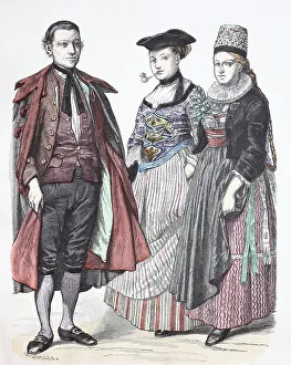Folk traditional costume, clothing