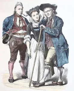 Folk traditional costume, clothing