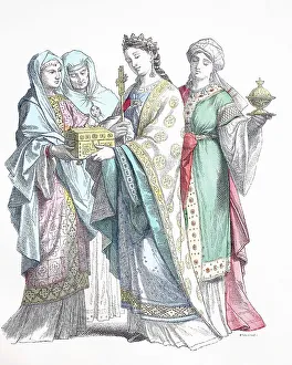 Folk traditional costume, clothing