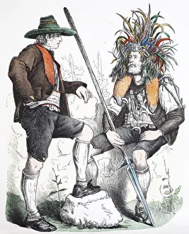 Folk traditional costume, clothing