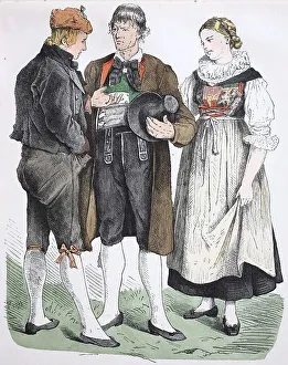 Folk traditional costume, clothing