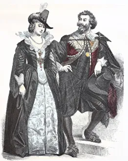 Folk traditional costume, clothing