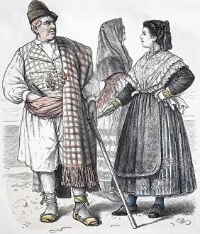 Folk traditional costume, Clothing