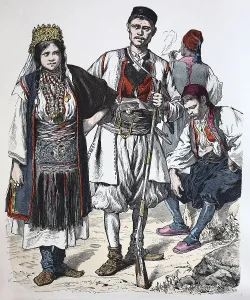 Folk traditional costume, Clothing