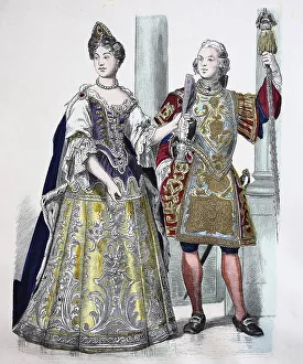 Folk traditional costume, clothing
