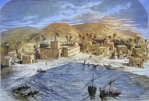 Fomboni, the third largest town in the Comoros