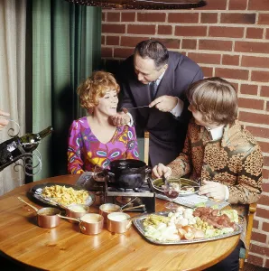 Fondue. A dish that had its breakthrough in the 60s and 70s